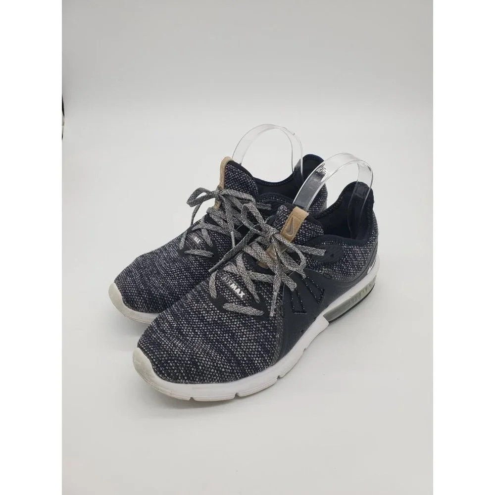 Nike Sneakers Air Max‎ Womens 8.5 Black Grey Runnin